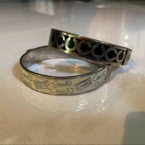 Coach bangle set